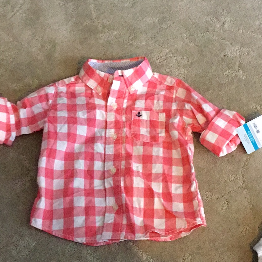 Nwt Carter’s Button Down